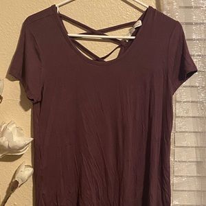 Plum shirt ( new)